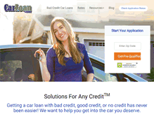 Tablet Screenshot of carloan.com